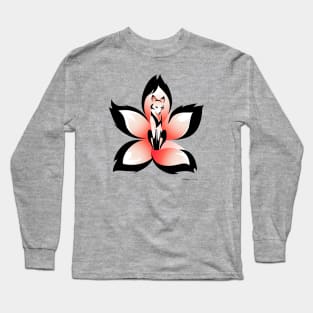 Hana Kitsune Long Sleeve T-Shirt